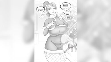 A Secret Santas Hentai Christmas Surprise - Mias Horny Holiday Delight