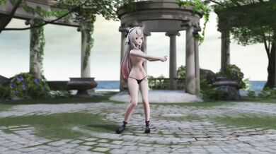 Watch this hot MMD video with Jeon Somi as Ayame Nakiri, Dumb Dumb in 4K quality!