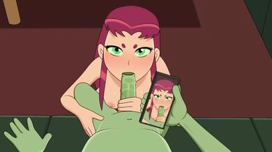Watch Starfire and Beast Boy make a hot, steamy love scene in this exciting new hentai porn video!