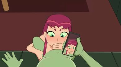 Watch Starfire and Beast Boy make a hot, steamy love scene in this exciting new hentai porn video!