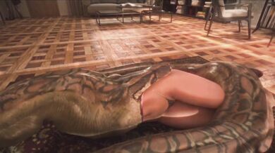 Watch Snake Vore Preview 3: Lost Video, a hentai anime video where a snake vores and devours a sexy lady in this explicit porno scene