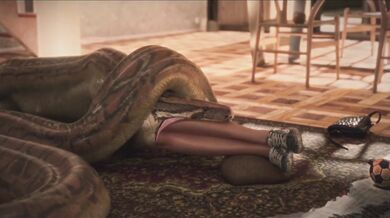 Watch Snake Vore Preview 3: Lost Video, a hentai anime video where a snake vores and devours a sexy lady in this explicit porno scene