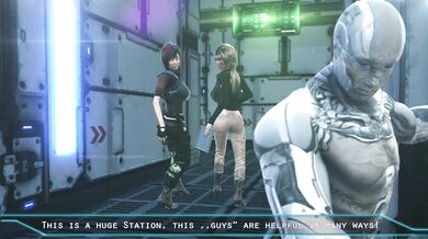 Female astronauts discover an alien planet and unleash their deepest desires in Sky Planet: Episode 1