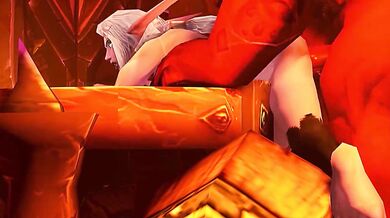 Hentai Fire Demoness Takes on Three Horny Devils Or: Fiery Hentai Mistress Summons Three Lustful Spirits for an Erotic Ritual