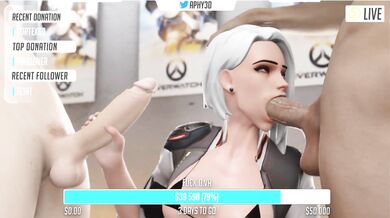 Jessica Rabbit Bangs in the Pool Hole