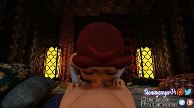 Starfire gets gangbanged by her Teen Titans teammates in a hot three-way!