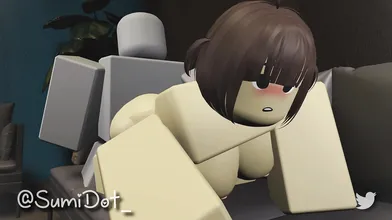 Busty Blonde Gets Fucked In The Ass By Her Roblox Buddy And Cums Hard While On Missionary!
