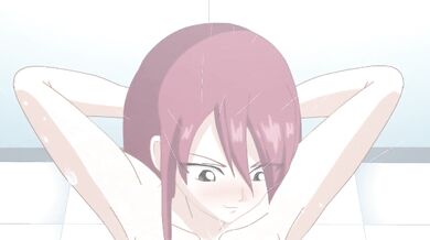 Video: Erza Takes A Bath