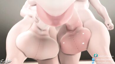 Toga and Ochaka get soaked by Tsuyus Cock~