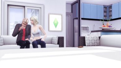 The Sims 4: Step-sis gets fucked in front of daddy