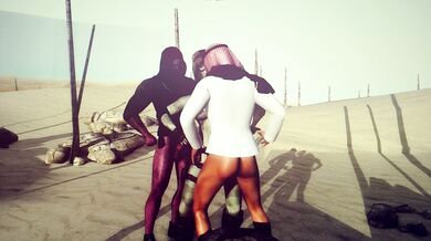 This is a story about a Cum Commander who got captured in Kabul while on a mission to save the world from evil forces