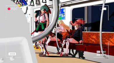 Making love with a giant insect that looks like Kankore 5