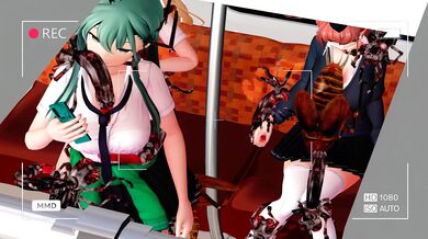 Making love with a giant insect that looks like Kankore 5