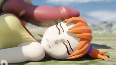 Watch as Misty gets up close and personal with Charizard in this hot new porn video!