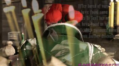 A hot futa named Triss fucks Lulu, a gorgeous woman, in this Kamadevas FM hentai porn video