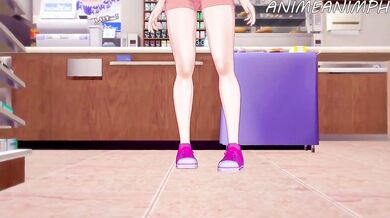 My Hero Academia - Deku Fucks Momo Yaoyorozu in the Walmart