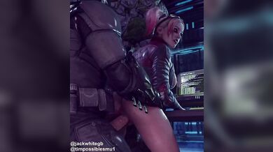 Dark Knight of Gotham City: The Naughty Adventures of Batman and Harley Quinn