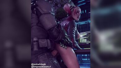 Dark Knight of Gotham City: The Naughty Adventures of Batman and Harley Quinn