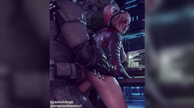 Dark Knight of Gotham City: The Naughty Adventures of Batman and Harley Quinn