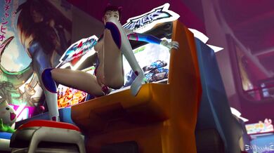 Overwatchs DVa is playing with her vulva and its here to stay