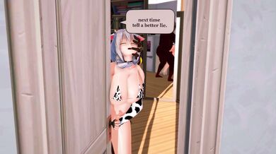 Im not sure what the Japanese word for home is, but if you mean homeni (はもねい), then it would be Hana Is Not At Home [Japs 8005]