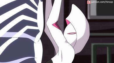 Venoms Love Bite: Gwen Stacys Ultimate Hentai Experience