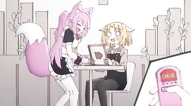 Vibrating Maids featuring Brune (Pixiv ID 25170019)