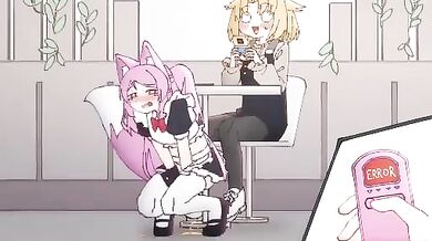 Vibrating Maids featuring Brune (Pixiv ID 25170019)