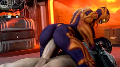 The Imp Queen is a force to be reckoned with, and when she gets on top of Meklabs cock, theres no stopping her!