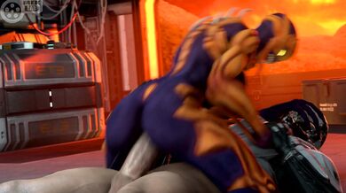 The Imp Queen is a force to be reckoned with, and when she gets on top of Meklabs cock, theres no stopping her!