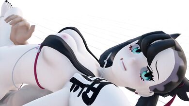 Watch the sexy Pokémon trainer Marnie fuck in this horny hentai porn video!