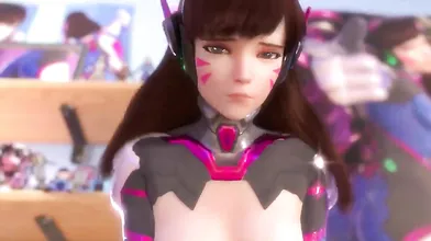 Overwatchs DVa Serves Up Steaming Hot Fan Service in Rule 34-Style Hentai Video by Lvl3Toaster!