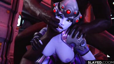 One-Eyed WidowMakers BBC Destroys Her