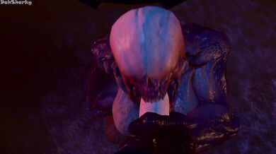 You are a sexy demon warrior who loves to suck dicks, and today you will be sucking the biggest, thickest dick in hell!