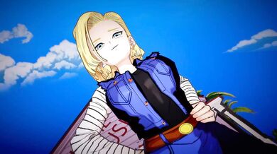 This hot anime chick named Android 18 from Dragon Ball Z gets fucked by a group of sexy musicians from the band Bazett