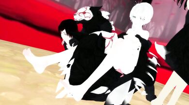 The Mighty White Fang Tames the Beowolves and Stops Team RWBY in Their Tracks