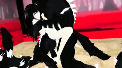 The Mighty White Fang Tames the Beowolves and Stops Team RWBY in Their Tracks