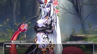 Walkthrough of the game Monster Girl Quest - Alice (Forest Encounter) with high quality CGI scenes