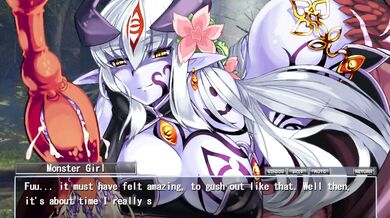 Walkthrough of the game Monster Girl Quest - Alice (Forest Encounter) with high quality CGI scenes