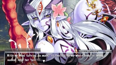 Walkthrough of the game Monster Girl Quest - Alice (Forest Encounter) with high quality CGI scenes