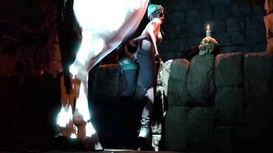 The Bartender, Killjoy and a Horse in 105-degree angle angle each other for a Hentai video