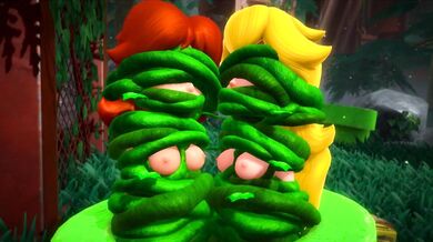 Mother Nature’s Garden of Eden - Daisy and Peach Vine Trapped in a World of Lustful Beasts!