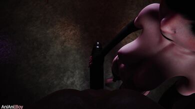 Watch Mavis control your cock in this blacked out AniAniBoy porn video