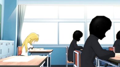 Big-Titted Teacher Takes Huge Zinc Dildo in Her Ass during Sex Ed Class