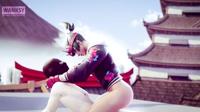 Kiriko grinds on a Hashimoto members member, while he enjoys the wanksy pleasure