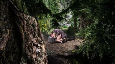 Watch as Triss Merigold and her pet wolf engage in some hot interspecies breeding action!