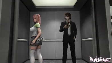 Watch as Honoka gets taken from behind by Dualfaceart in this erotic visual novel scene