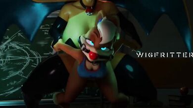 Mega Futa-Charizards Monstrous Wigfritter