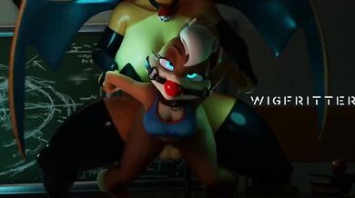 Mega Futa-Charizards Monstrous Wigfritter