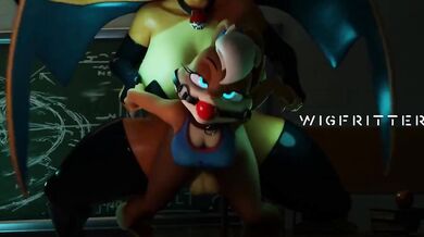 Mega Futa-Charizards Monstrous Wigfritter